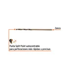Broca HSS 1.5 mm Trugold para metal, TRUPER EXPERT 2