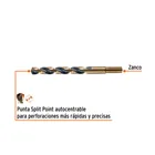 Broca HSS 11.5 mm Trugold para metal, TRUPER EXPERT 2