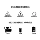 Generador portátil 10 kW motor a gasolina, TRUPER 3