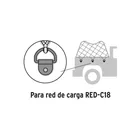 12 anclajes para amarre de carga, anillo en 'D' espesor 1/8' 3