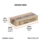 12 anclajes para amarre de carga, anillo en 'D' espesor 1/8' 6