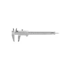 Calibrador vernier analógico 6', acero inox, std y mm,TRUPER 1