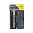 Calibrador vernier analógico 6', acero inox, std y mm,TRUPER 3