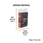 Línea de vida absorbedor impacto, doble brazo, gancho grande 5
