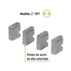 Juego de 4 peines de 2' para tarrajas T-852X, EXPERT 2