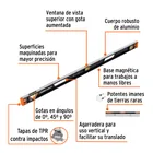 Nivel profesional magnético de 48', protección TPR, EXPERT 2