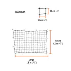 Red de carga de 1.8m x 1.2m para camioneta de 1.5 Ton,TRUPER 3