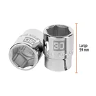 Dado de 30 mm, 6 puntas, cuadro 3/4', TRUPER 3
