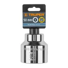 Dado de 50 mm, 6 puntas, cuadro 3/4', TRUPER 4