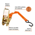 Juego de 2 sujetadores con matraca carga máxima 675 kg 3