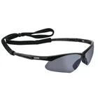 Lentes seguridad espejo plata c/cordón ajustable, Sport 1