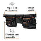 Porta herramientas de poliéster, 20 compartimentos, TRUPER 2