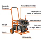 Generador portátil 1.5 kW motor a gasolina, TRUPER 2