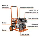 Generador portátil 4.5 kW motor a gasolina, TRUPER 2