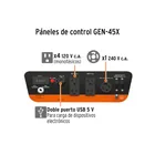 Generador portátil 4.5 kW motor a gasolina, TRUPER 4