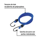 Bolsa con 2 tensores elásticos azules de 90 cm, PRETUL 2