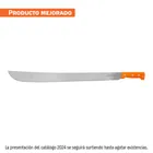 Machete estándar 26' cacha naranja remachada, TRUPER 1