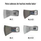 Mango fibra de vidrio 36' para hachas media y labor entera 4