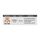 Lona uso rudo 6 x 9 m, verde olivo, 240 g/m2, TRUPER EXPERT 5