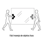 Ventosa de aluminio para vidrio, 3 copas de succión, TRUPER 4