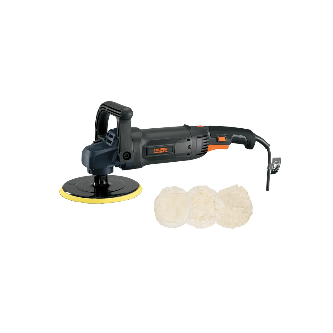 Pulidora rotativa 7', 1200W, TRUPER INDUSTRIAL
