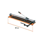 Cortador de azulejo 26' (66 cm) con baleros, TRUPER 3