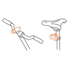 Juego de linterna delantera y trasera para bicicleta, TRUPER 4