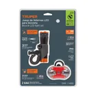Juego de linterna delantera y trasera para bicicleta, TRUPER 6