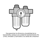 Matraca de impacto neumática 3/8', TRUPER 3