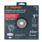 Respaldo para discos de lija 7', eje 5/8, TRUPER 3