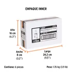 Pinza para electricista 7' alta palanca, Comfort Grip,EXPERT 6