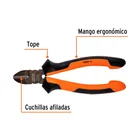 Pinza corte diagonal 6' alta palanca, Comfort Grip, EXPERT 2