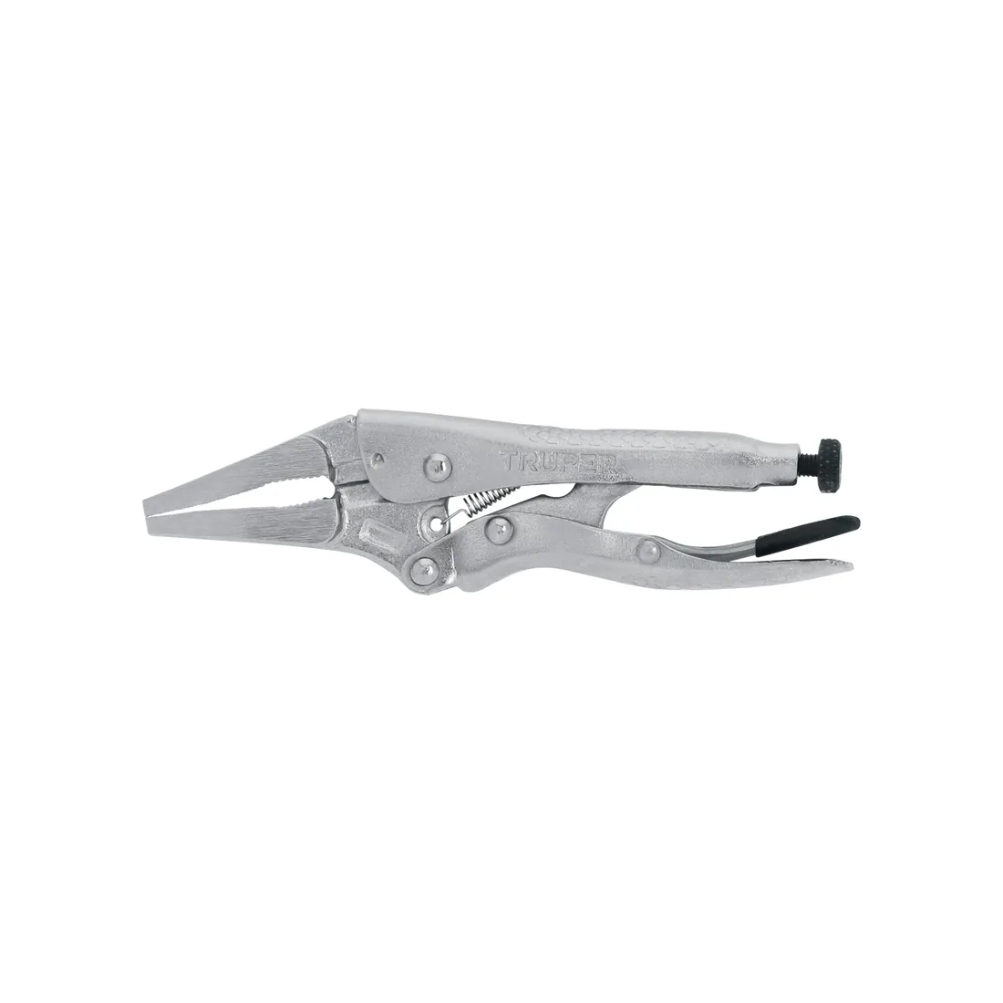 Pinza de presión 4', punta larga, TRUPER