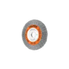 Carda alambre ondulado 8' x 3/4' para esmeril, TRUPER 1