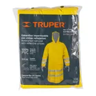 Gabardina impermeable doble capa con reflejante, XG, TRUPER 4