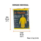 Gabardina impermeable doble capa con reflejante, XG, TRUPER 5