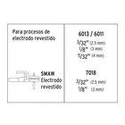 Soldadora arco eléctrico, compacta, 180 A, corriente alterna 4