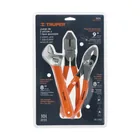 Juego con 2 pinzas y 1 llave ajustable mango de PVC, TRUPER 1