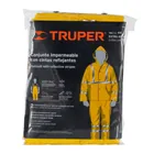 Conjunto impermeable doble capa amarillo con reflejante, XG 3