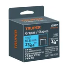 1000 grapas 3/8' corona 10.6mm, para ET-50X, ET-50 y EM-50 3