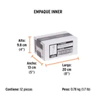 Calibrador de presión 50 psi cabeza doble, TRUPER 6