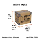 Calibrador de presión 50 psi cabeza doble, TRUPER 7