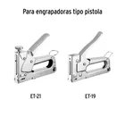 1000 grapas 1/4' corona 11.2 mm, para ET-21 y ET-19, TRUPER 2
