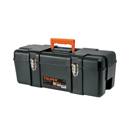 Caja para herramienta 26' industrial con broches metálicos