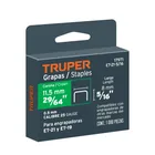 1000 grapas 5/16' corona 11.2 mm, para ET-21 y ET-19, TRUPER 7