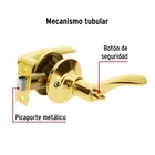 Cerradura manija 'Milán' baño latón brillante, cil metal 3