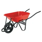 Carretilla 3.5 ft3 roja,angosta, imponchable, tubular,PRETUL 1