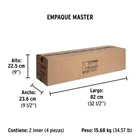 Cortapernos 30', mango tubular, PRETUL 9