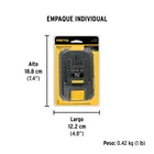 Batería ion litio, 20V, 2 Ah, PRETUL 4