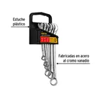 Juego de 6 llaves combinadas std, PRETUL 2